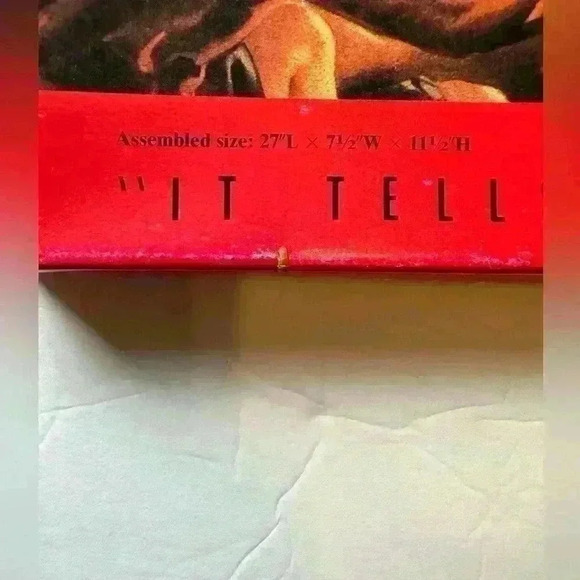 Vintage Christmas Manger Set Nativity Cardboard Cut Out Stand Up - Complete - Picture 5 of 5